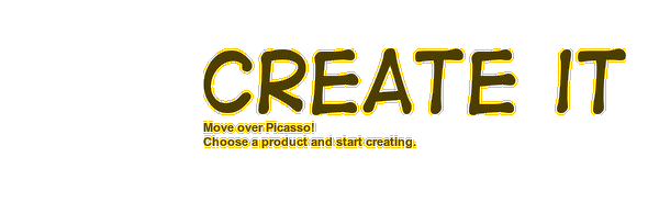 Choose a product to start creating