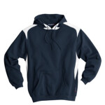 Hooded Sweatshirts Without Zipper (Navy/White F264)(Youth)