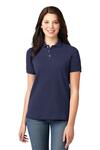 Ladies Heavyweight Cotton Pique Polo