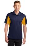 Side Blocked Micropique Sport Wick ® Polo