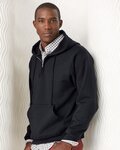 Unisex NuBlend® Quarter-Zip Hooded Sweatshirt