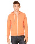 Unisex Sponge Fleece Full-Zip Hoodie Sweatshirt