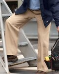 Men's Plain Front Work Pants