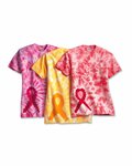 Awareness Ribbon Tie-Dyed T-Shirt