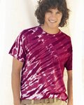 Tiger Stripe Tie-Dyed T-Shirt