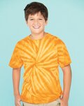 Youth Cyclone Pinwheel Tie-Dyed T-Shirt