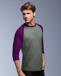 Triblend Raglan Three-Quarter Sleeve T-Shirt