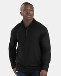 Unisex Eco Revive™ Ventura Soft Knit Quarter-Zip Pullover