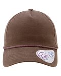 Women's Washed Five-Panel Rope Cap
