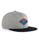 Wool Blend Heather Snapback Cap