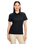 Women's Radiant Performance Piqué Polo with Reflective Piping
