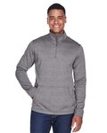 Men's Newbury Mélange Fleece Quarter-Zip Pullover