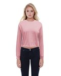 Women's Long-Sleeve Crop Boyfriend T-Shirt