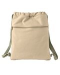 14oz. Pigment-Dyed Canvas Cinch Sack