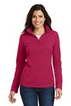 Ladies Pinpoint Mesh 1/2 Zip