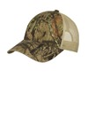 Unstructured Camouflage Mesh Back Cap