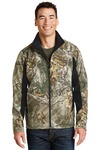 Camouflage Colorblock Soft Shell