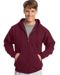 Unisex EcoSmart® Full-Zip Hooded Sweatshirt