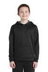 Youth Sport Wick ® Fleece Colorblock Hooded Pullover