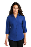 Women's 3/4 Sleeve Carefree Poplin Shirt