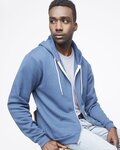 Unisex USA-Made Flex Fleece Full-Zip Hoodie Sweatshirt