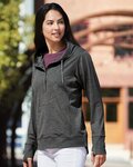 Women’s Omega Stretch Snap-Placket Hooded Sweatshirt