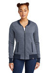 Women's French Terry Baseball Full Zip