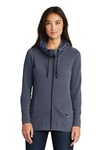 Women's Tri Blend Fleece Full Zip Hoodie