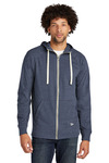 Sueded Cotton Blend Full Zip Hoodie