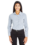 CrownLux Performance™ Ladies' Micro Windowpane Shirt