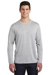 PosiCharge ® Long Sleeve Electric Heather Tee