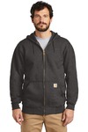 Midweight Hooded Zip Front Sweatshirt