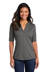 Port Authority ® Ladies Stretch Heather Open Neck Top