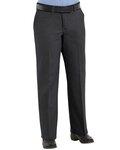Women's Extended Sizes Plain Front Cotton Pants