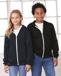 Youth Sponge Fleece Full-Zip Hoodie Sweatshirt