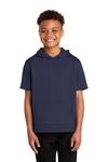 Youth Sport Wick ® Fleece Short Sleeve Hooded Pullover