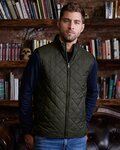 Men's Vintage Diamond Quilted Vest