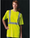 Unisex USA-Made 50/50 High Visibility Pocket T-Shirt