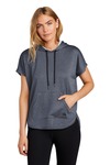 Ladies Performance Terry Short Sleeve Hoodie