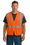 Ansi 107 Class 2 Economy Mesh Zippered Vest