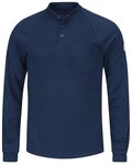 Men's Long Sleeve Henley Shirt- CoolTouch®2