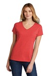 Women's Tri Blend V Neck Tee