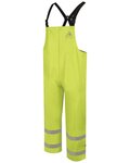 Men's Hi-Visibility Flame-Resitant Rain Bib Overall - 13 oz.
