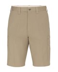 Men's Extended Sizes 11" Industrial Cotton Cargo Shorts