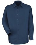 Men's Tall Specialized Pocketless Long Sleeve Work Shirt
