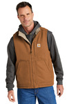 Sherpa Lined Mock Neck Vest