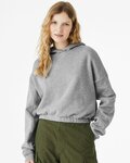 Women's FWD Fashion Sponge Fleece Cinched Bottom Hoodie Sweatshirt