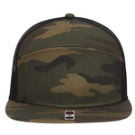 OTTO CAP "OTTO SNAP" 7 Panel Pro Style Mesh Back Trucker Snapback Hat