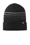 Striped Cuffed Beanie