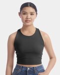 Women's Crop Racerback Tank Top
